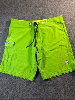 HIC Hawaiian Island Creations Board Shorts Mens 42 Swim Trunks Drawstring NWT